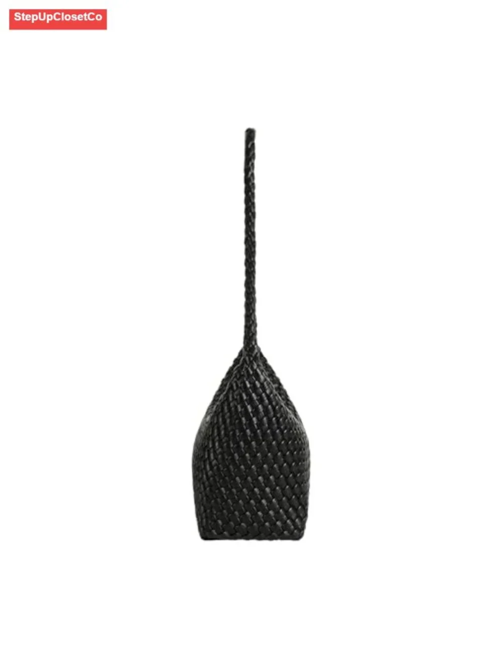 Vegan Leather Woven Tote Bag Slouchy Hobo Purse for Women Shoulder Handbag